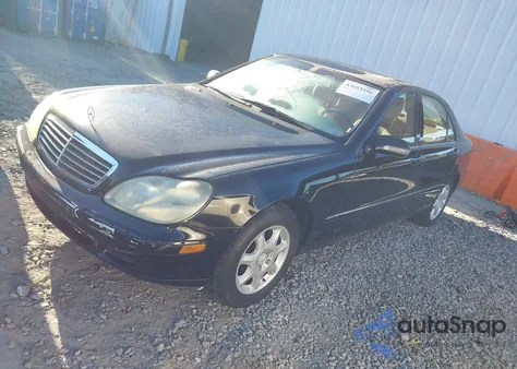 2000 Mercedes-Benz S 430 z USA, uszkodzony, nr VIN WDBNG70J3YA094950